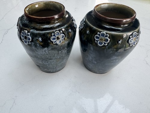 Pair royal doulton vases - pair,