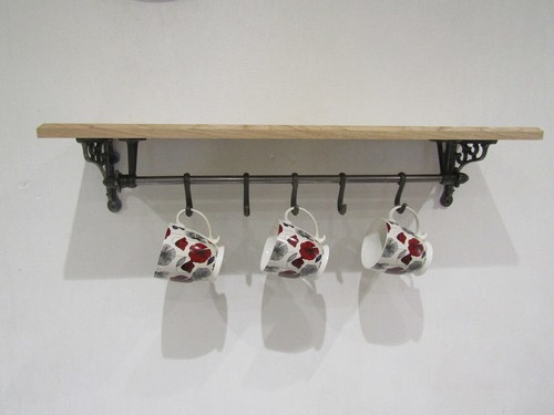 Rustic solid oak - solid, oak/cast