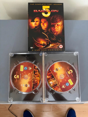 Babylon season one dvd box - babylon, 5