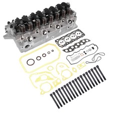 Cylinder Head + Gasket Set For Mitsubishi L200 Shogun Delica Pajero 4D56 2.5 TD