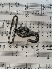 Vintage Military Snake Belt Buckle S Hook