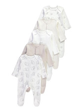 5 Pack Sleepsuits 0-3 months