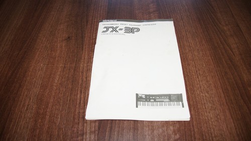 Roland jx3p original owner s - roland,
