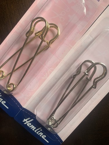 Kilt pins 75mm hemline - 75mm,