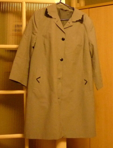 Coat trench rainproof - coat, 14/16