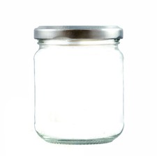 Round Glass Jam Jars 8oz 228ml