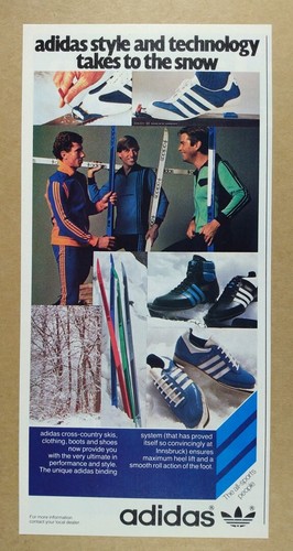 1977 adidas cross country skis - 1977, cross-country