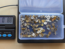 88g pack watch parts steampunk Art craft Jewellery cyberpunk cogs gears DIY