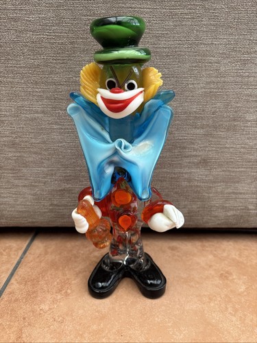 Murano glass clown - murano, figurine
