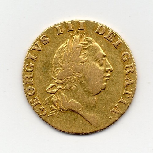 1787 gold guinea george - 1787,