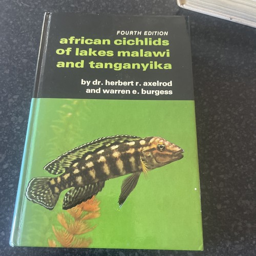 Vintage cichlid books - vintage, x2