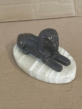 Vintage Bronze Sphinx On A