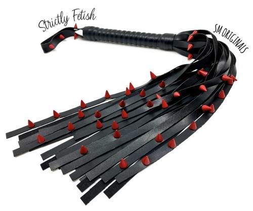 Spike bondage flogger whip - flogger,