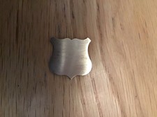 Antique Brass Cartouche