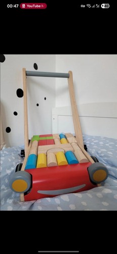 Plan toys walker - walker, wooden