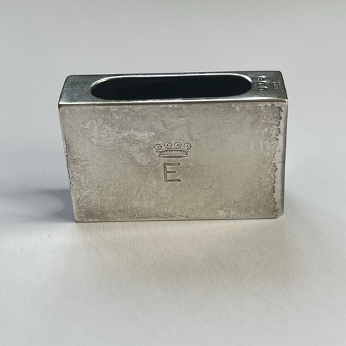 Antique sterling silver match - sterling,