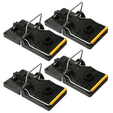 5Pcs Professional Mouse Traps Mousetrap Strong Easy Catcher Control Reusable