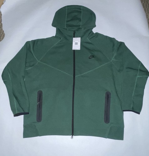 Nike green full zip hooded - full,