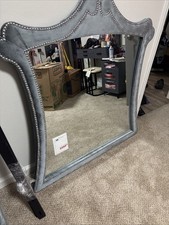 Crown Mark Huge Mirror,, Grey