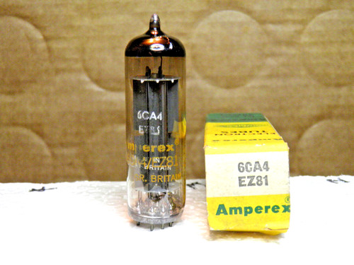Vintage amperex mullard - a, amperex/mullard
