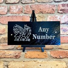 Wales Welsh Dragon Slate House