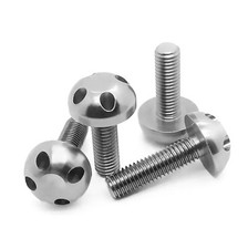 Anti-Theft Security Bolts | Tamperproof | Lock Nut Set - 4 Hole - M6 -M8 20-50mm