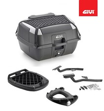 Givi Top Case Kit Black B45+ + Brackets Honda NC 750 S 2014 2015