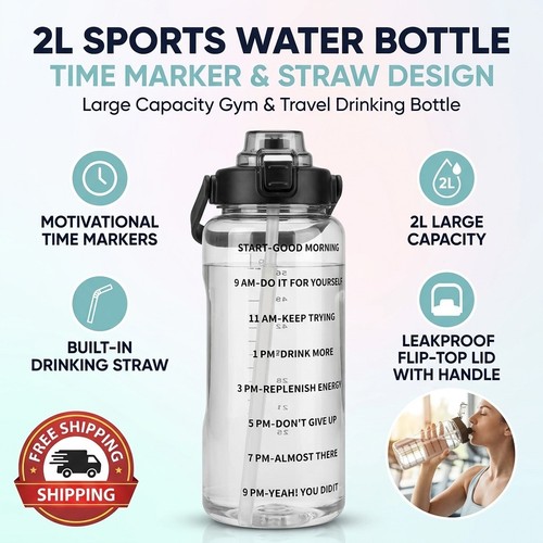 Sports water bottle time - sports,