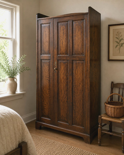 Antique arts crafts oak - arts, &
