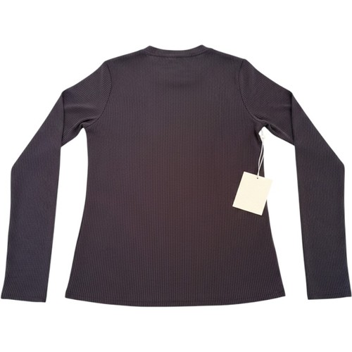All row ribbed mock neck - all,