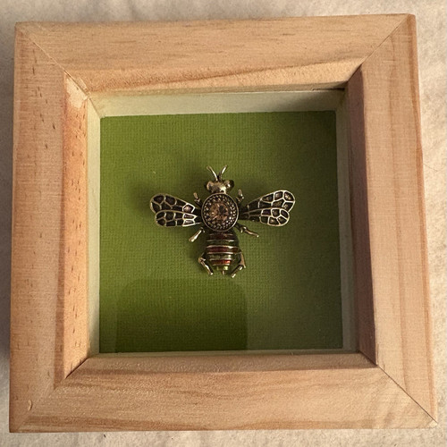 Square wooden box - box, with