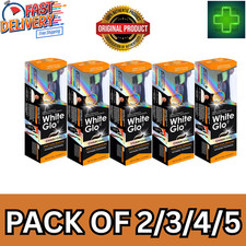 WHITE GLO Extra Strength Whitening Toothpaste Professional Choice 2/3/4/5 Pack.