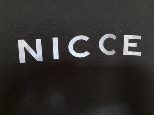 Nicce black logo sweatshirt - logo,