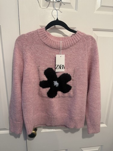 Zara pink knit - zara, nwt