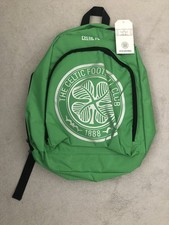 Celtic FC Colour Backpack Back to School Kids Men Sports Bag Official
