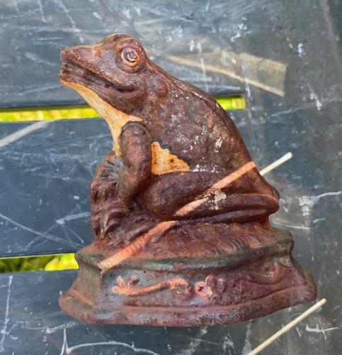 Vintage cast iron frog door - vintage,