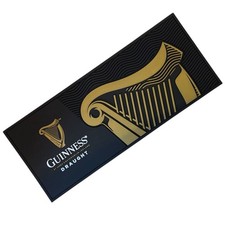 Guinness Draught Rubber Bar Runner | Drip Mat