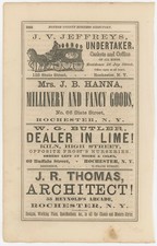 1869 Antique Ad Page
