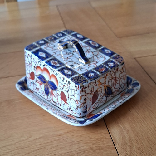Gaudy welsh cheese butter - gaudy, cheese/