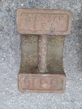 Vintage Avery 56 lb Cast iron weight doorstop