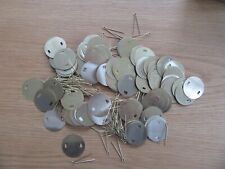 Split, Cotter Pins + Cap badge