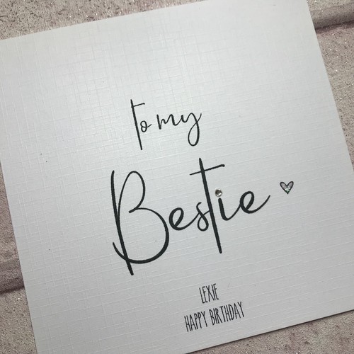 Personalised handmade birthday - handmade,