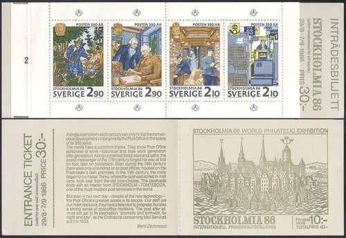 Sweden 1986 postal - sweden,