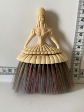 Vintage Crumb Brush 1950’s Crinoline Lady Japanese Style Art Deco Retro Bakelite