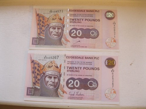 Clydesdale bank 20 - clydesdale,