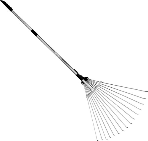 Garden rake tine - rake,