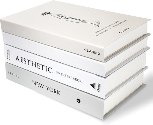 Pack faux books for - 4,