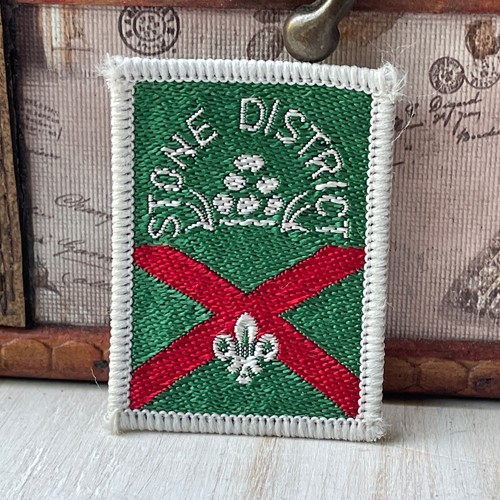 Vintage scout badge patch - badge,