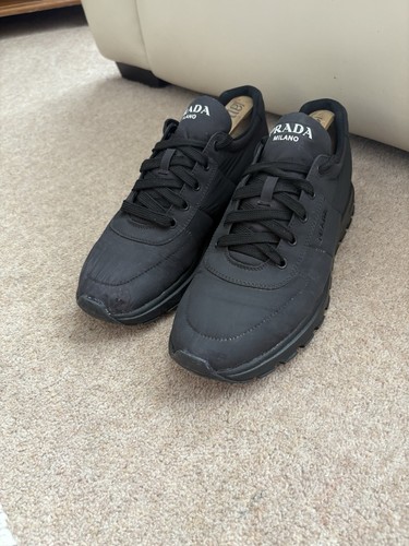 Men black prada nylon - black,