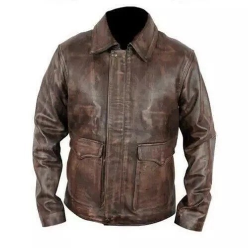 Men distressed indiana jones - men's,